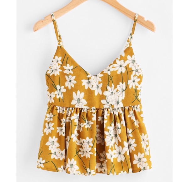 Tops - Mustard Blouse